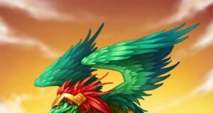 La lengua náhuatl y la Serpiente Emplumada Quetzalcóatl deidad que representa la dualidad entre lo terrenal y lo celestial.