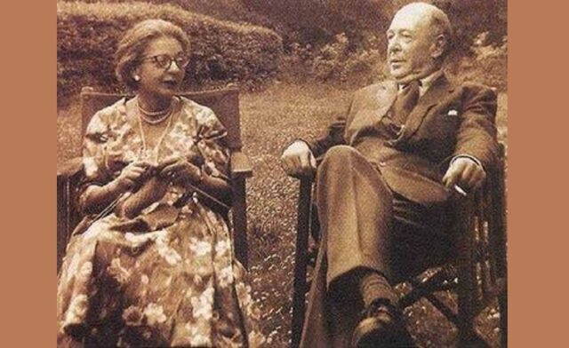 C. S. Lewis y Joy Davidman