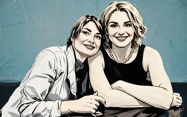 Elizabeth Gilbert y Rayya Elías 2