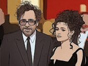 Helena Bonham Carter y Tim Burton