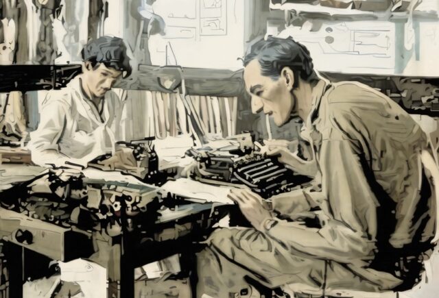 Margaret Mead y Gregory Bateson