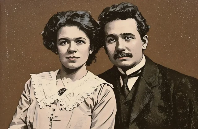 Mileva Maric y Albert Einstein 2