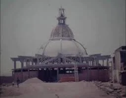 Iglesia La moncada en construcción