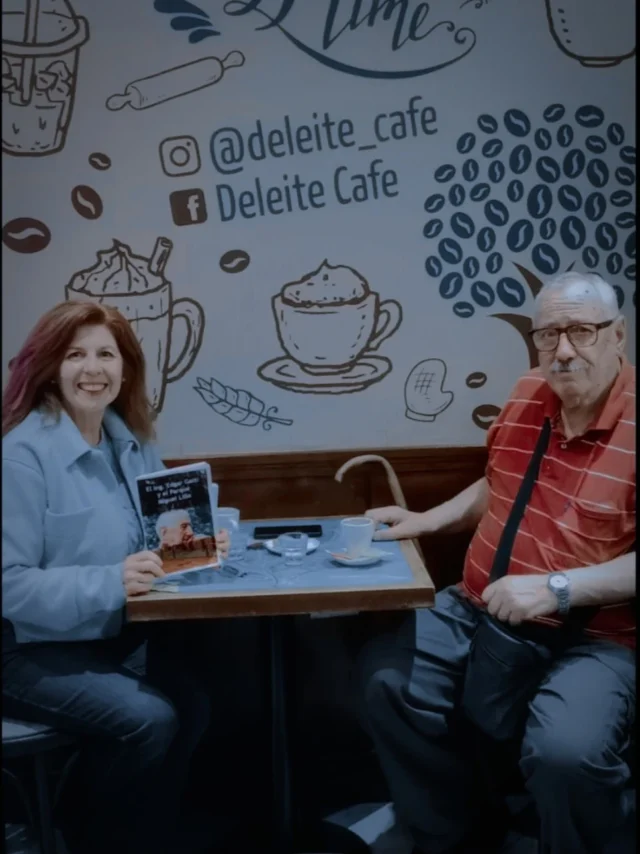 Nancy Almassio con Jorge Nista en Deleite Café Necochea