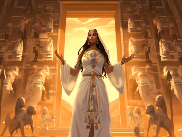 La diosa egipcia Satis, también conocida como Setis, Satyt o Setet, es la diosa del Nilo, de la fertilidad y la guerra; era tanto una deidad protectora como portadora de abundancia.