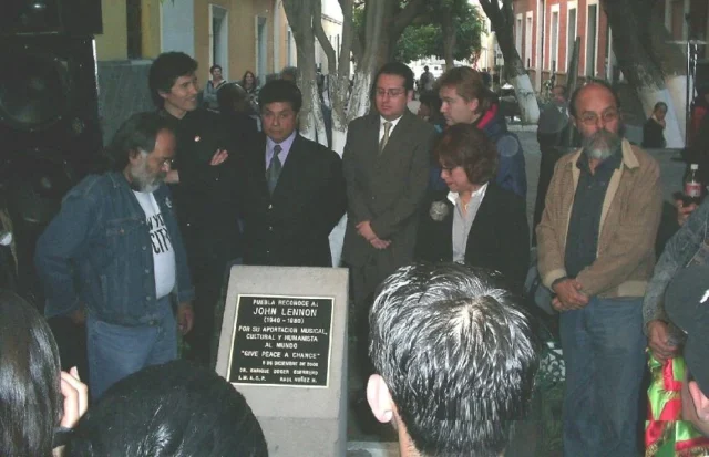 placa john lennon
