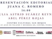 Hoy se presentará en el Centro Cultural San Roque libro sobre Juana C. Romero