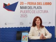 Exitosa participación de la poeta necochense Nancy Almassio en la 20° Feria del Libro Mar del Plata Puerto de Lectura 2025