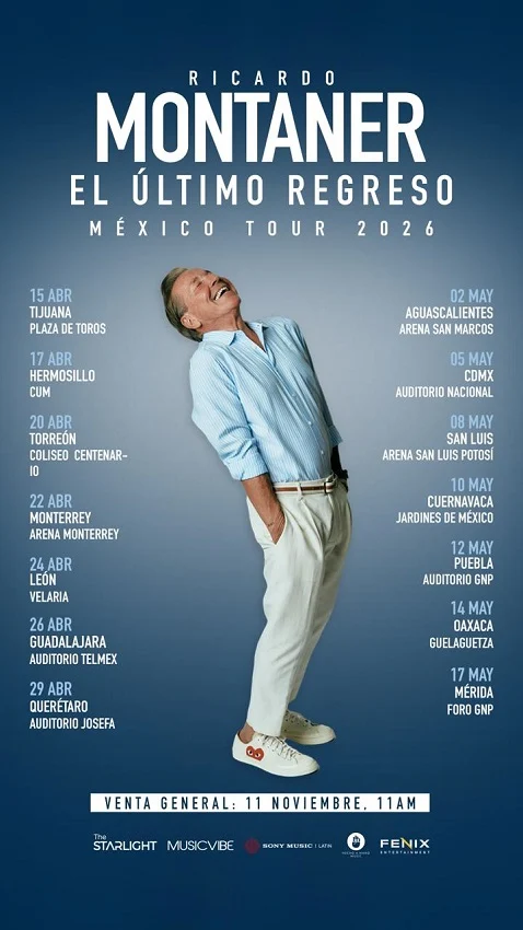 RICARDO MONTANER-EL ULTIMO REGRESO TOUR 2026