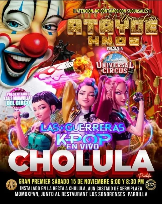 UNICO CIRCO ATAYDE HNOS-CHOLULA