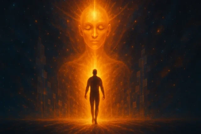 silueta trascendente matrix simulación