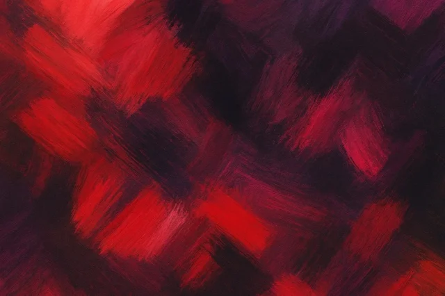 abstracto rojo púrpura brochazos
