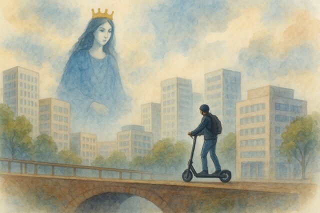 patín reina puente ciudad