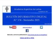 Destacan labor de Sabersinfin en el Boletín de la Academia Argentina de Letras