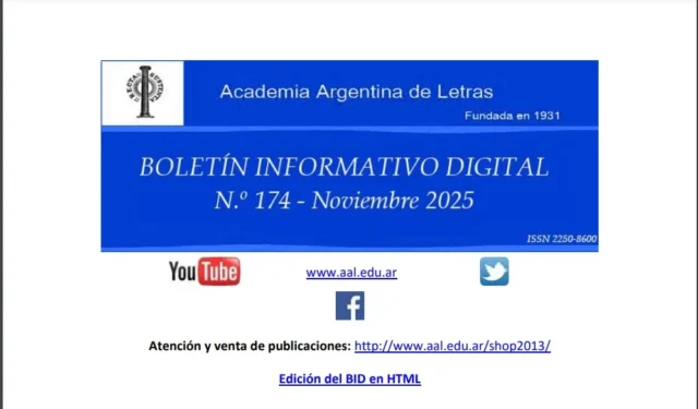 Boletín 174 de la AAL