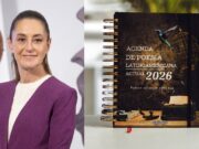 Reciben la «Agenda de poesía latinoamericana actual 2026» en Palacio Nacional