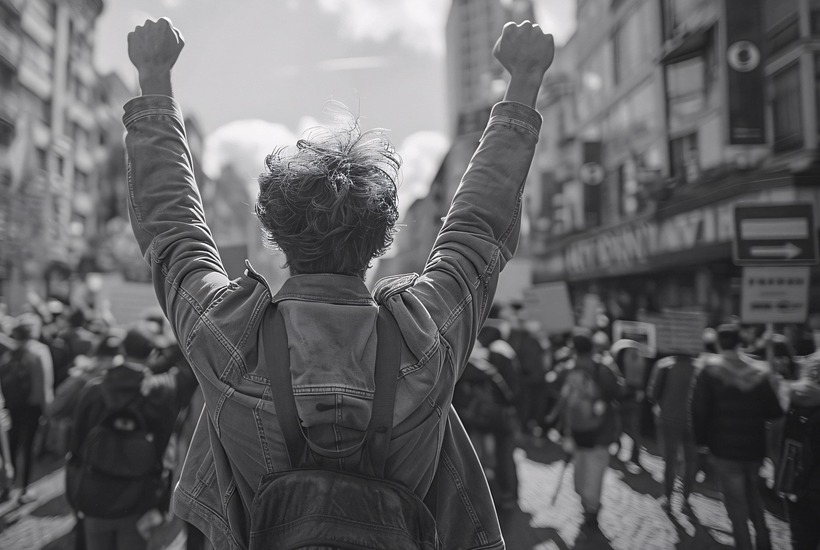 «Triunfo del pueblo», de Cliff Ollin