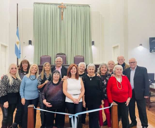 Acto de inauguración de la SEP Filial Necochea en el HCD