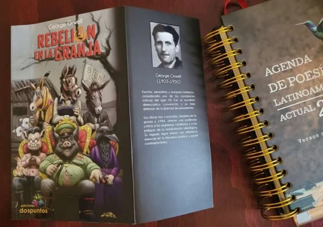 Rebelión en la granja y Agenda de poesía