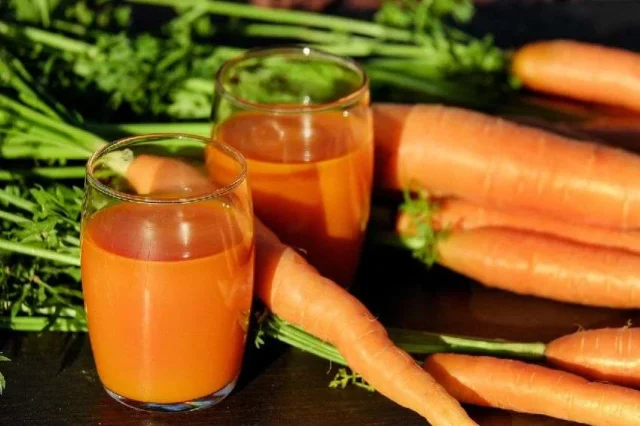 jugo de zanahoria