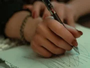 Esto no es un poema: análisis del poema de Saray Hernández Bautista, sobre el arrepentimiento amoroso mujer, escrito con tachas, lapicero