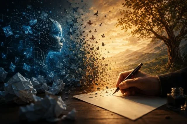 poesía IA inteligencia natural naturaleza inspiración