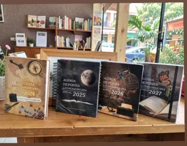 Cuatro ediciones de la Agenda de poesía latinoamericana actual