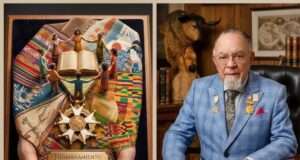 Salvador Calva Morales recibe medalla de honor «Au Mérite» por su trayectoria educativa y literaria