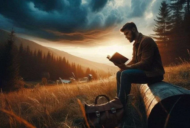 biblia libros bosque