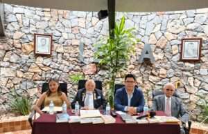 Abel Pérez Rojas y Salvador Calva Morales participan como jurados en concurso de oratoria y poesía del IEEA Puebla