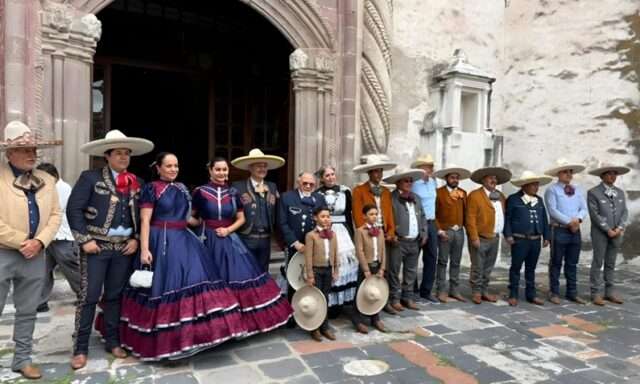 Salvador Calva Morales en el Día del Charro