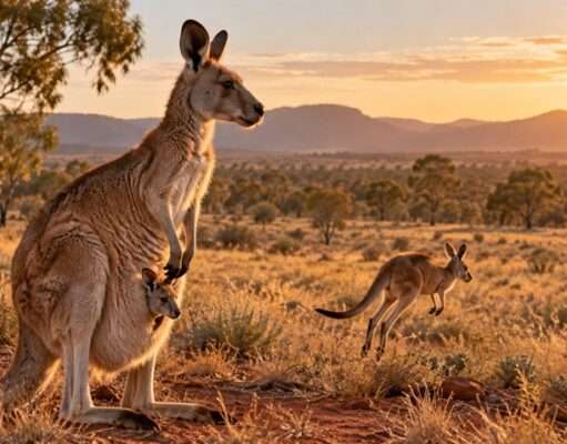 Los canguros: los marsupiales más grandes