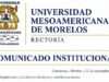 Universidad Mesoamericana campus Morelos anuncia liberación de títulos antes del 30 de septiembre