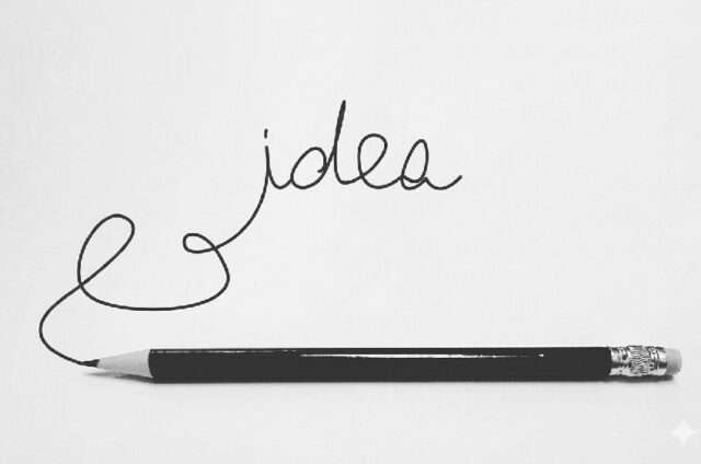 lapiz escritura idea