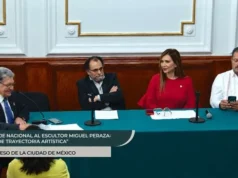 Discurso del Dr. Enrique Canchola Martínez en Homenaje Nacional al escultor Miguel Peraza en el Congreso de la Ciudad de México