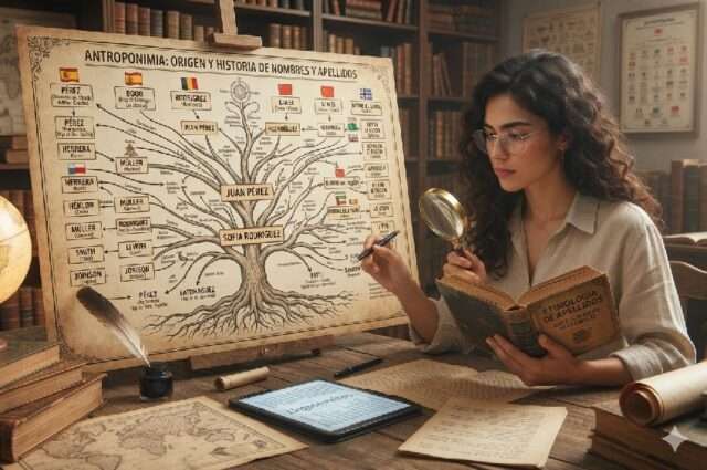 arbol genealogico antroponimia
